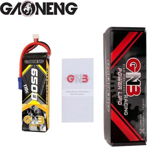 Gaoneng GNB 6500mAh 4S 14.8V 110C PLUS Lipo Battery With EC5 XT90 Plug for RC Helicopter Airplane remote control Car Boat Parts
