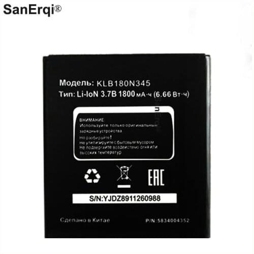 10PCS KLB180N345 Battery for MTC Smart Sprint 4G mobile phone 1800mAh Accumulator Battery
