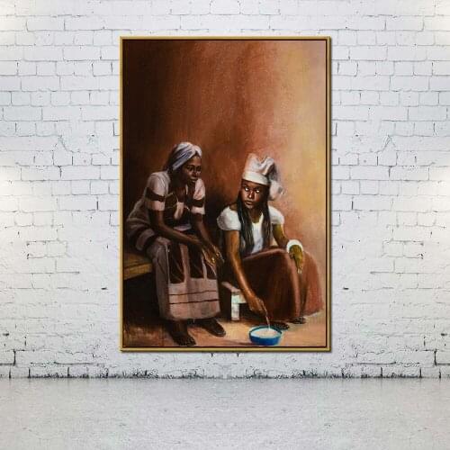 Artcozy Oil Canvas Painting bowl For Home Decoration Wall Art