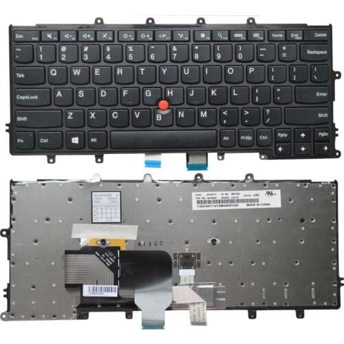 Free Shipping!!! 1PC Original New Laptop Keyboard Without Backlight For Lenovo Thinkpad X230S X240 X240S X260 X250 US Version