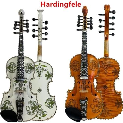 Deluxe fancy Norwegian fiddle 4/4 violin of profession concert