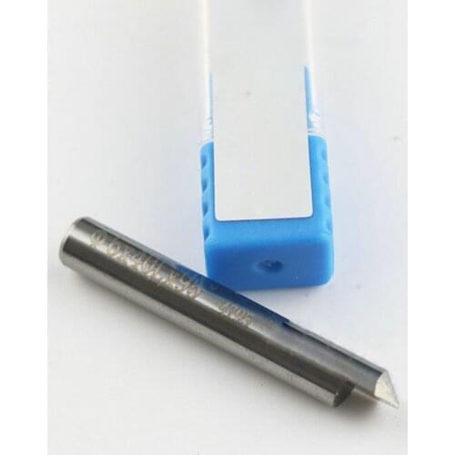 DW1105 Semicircular HSS Carbide End Mill Tungsten Steel Flat Drill D6x95°x40x1T 95°-1 Milling Cutter