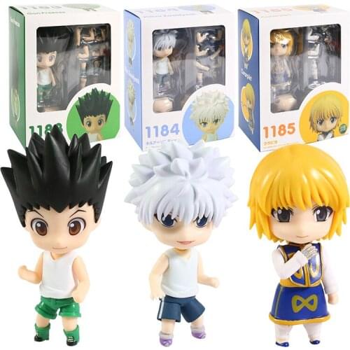 Hunter x Hunte Killua Zoldyck 1184 Kurapika 1185 Action Figure Gon Freecss 1183 Quwrof 1186 Cute Toy Doll