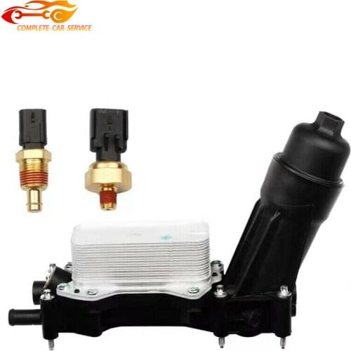 68105583AF Oil Cooler Filter Adapter Housing Suit For Jeep Chrysler Dodge 3.6 2014-17