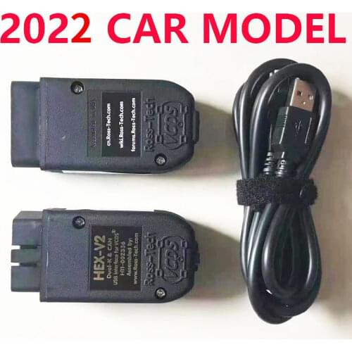 Hex-v2 VAG COM 21.3 VAGCOM 20.12 HEX V2 USB Interface FOR VW AUDI Skoda Seat Unlimited VINs German/English