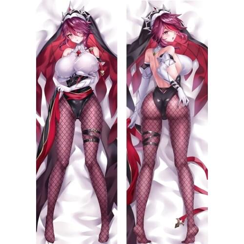 Genshin Impact Rosaria Cosplay Dakimakura Pillow Case Hugging Body