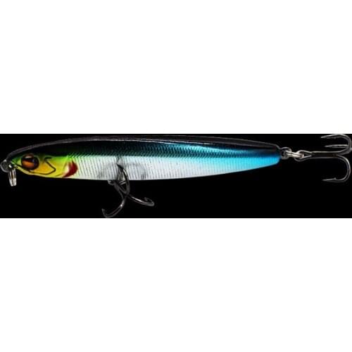 14g,18g 3D Eyes Artificial Sinking Pencil Fishing Lure Hard Lure Sharp Hooks Freshwater Anti-Corrosion Plastic Fishing Bait