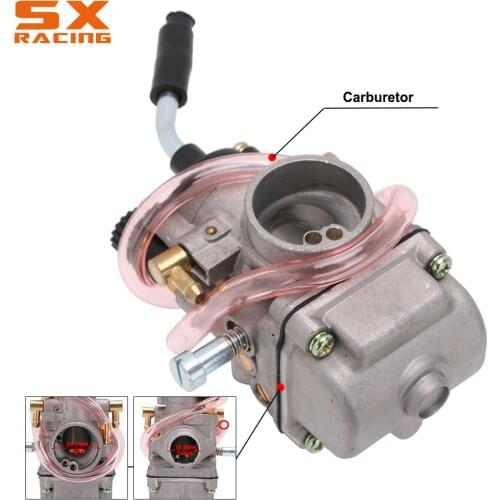 Motorcycle Aluminum Carburettor Carburetor With Power Jet For KTM 50SX SX 50 2001 2002 2003 2004 2005 2006 2007 2008