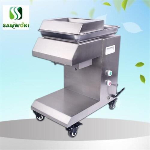 Commercial Fresh Meat Slicer Cutter Machine thickness 2-40MM adjutable Automatic Electric Mutton Rolls Meat Grinder Machine