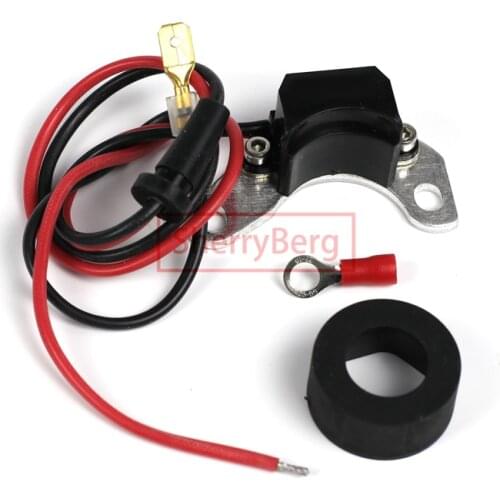 SherryBerg 41630 Electronic Ignition Kit 45D6 for Lucas Distributor for Jaguar XJ6 6 clinders free shipping