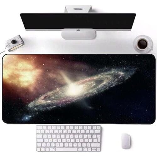 MRGLZY mousepad rgb thread star sky led acessorios do jogo teclado computador tapete almofada computador notebook gamer mesa