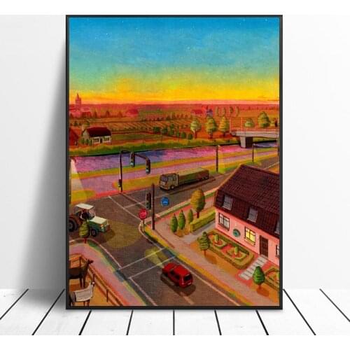 Limburg Holland Art Canvas Poster Home Decoration Painting No Frame