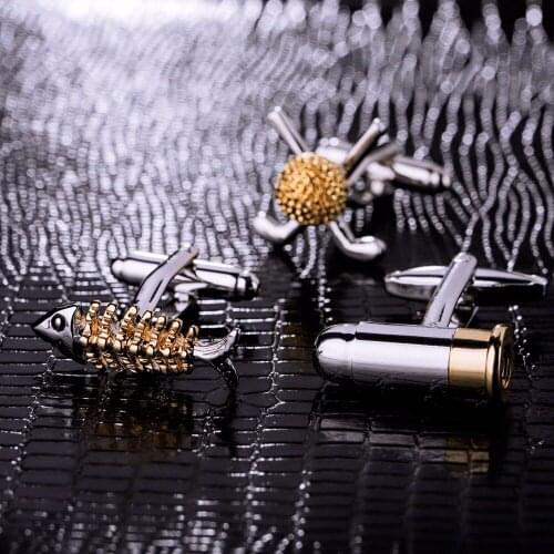 MAISHENOU Shirts Cufflinks for mens Brand Cuff links Buttons with gold color High Quality Wedding Gifts Jewellery