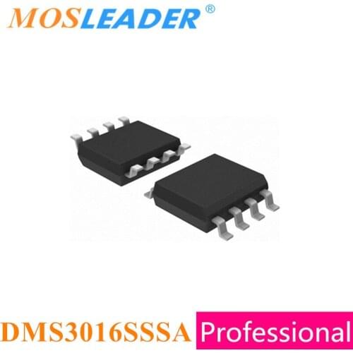 Mosleader DMS3016SSSA S3016SA SOP8 100PCS 1000PCS N-Channel 30V 9.8A Mosfets Made in China High quality