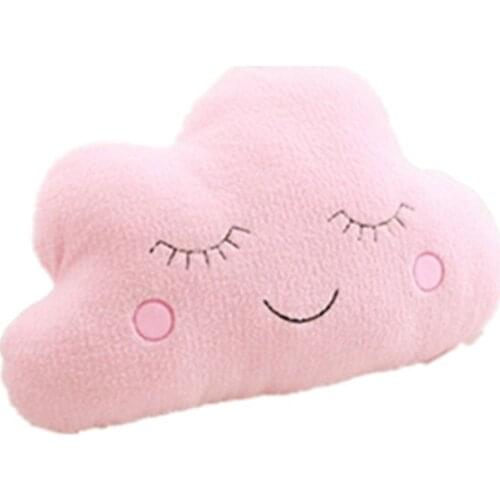 New Stuffed Cloud Moon Star Raindrop Plush Pillow Soft Cushion Cloud Stuffed Plush Toys For Children Baby Kids Pillow Girl Gift