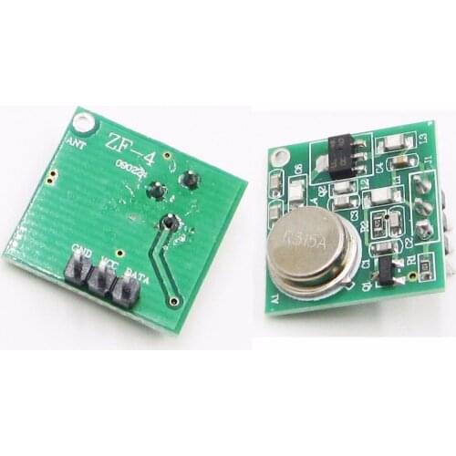 1PCS Practical DC 9V-12V Wireless FM Transmitter Board Module 315MHz