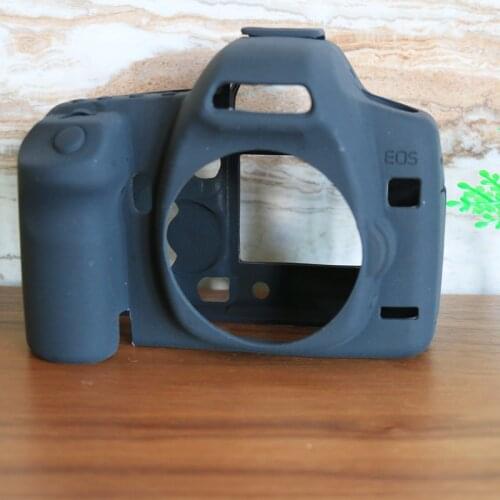 Nice Soft Silicone Rubber DSLR Camera Protective Body Cover Case Skin For Canon 5D2 5DII Camera Bag