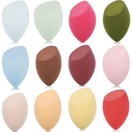 Makeup Sponge Bevel Cut Shape Foundation Concealer Smooth Cosmetic Powder Puff Make Up Blender Tool Christmas Gift Set Beauty