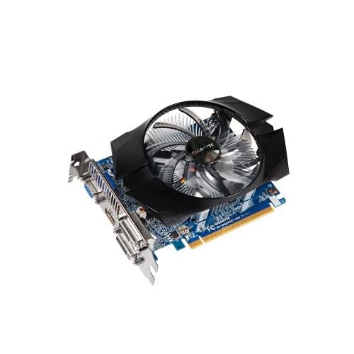 Used GIGABYTE graphics card GV-N650OC-1GI uses NVIDIA GeForce GTX 650 graphics chip Built-in 1024MB GDDR5 graphics memory