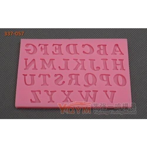 YQYm New Arrival free shipping english alphabet silicone cake mold,silicone cake mold,3d fondant molds silicone