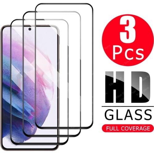 3pcs Tempered Glass for Samsung Galaxy S21 FE Ultra Plus A82 A22 A72 A52 Protective Glass Screen Protetcor for Samsung a82 a52