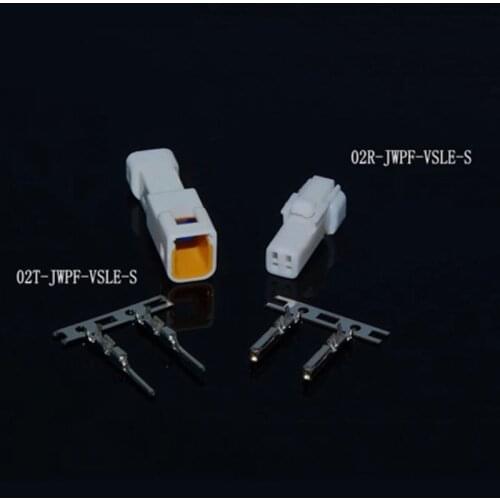 1/5/10/20/30/50 sets JST 2 Pin Way male female automotive connector plug housing for Benz BMW 02R-JWPF-VSLE-S 02T-JWPF-VSLE-S