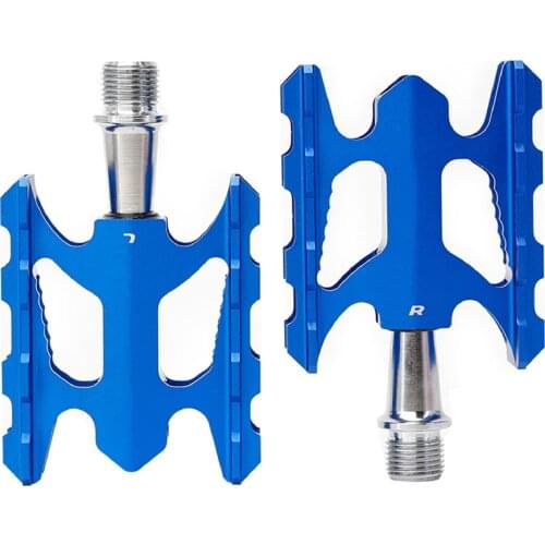1 Pair Bike Pedal Anti-skid Lightweight Aluminum Alloy Pedals Cycling Accessories for Mountain Bike Road Bike