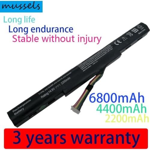 14.8V New Laptop Battery for Acer AS16A5K AS16A7K AS16A8K Aspire E15 E5-475G 523G 553G 573G 575G 774G E5-575 E5-575-59QB Series