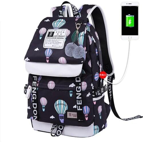 2020 New Fashion Women Backpack School Bag for Teenage Girls Preppy Style Travel Large Capacity Laptop Female Backpack