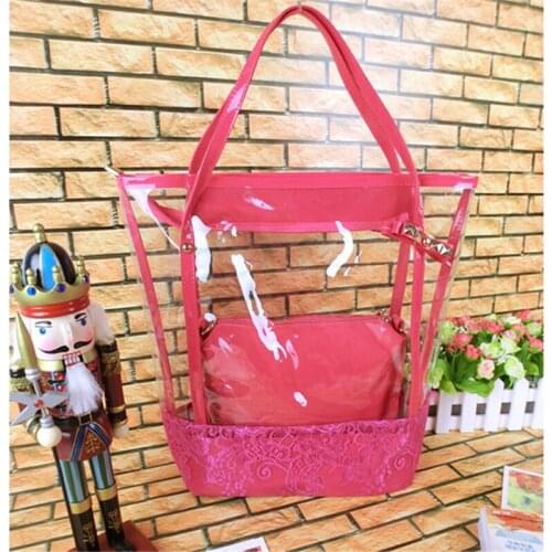 Женские прозрачные сумки BKQU China At AliExpress