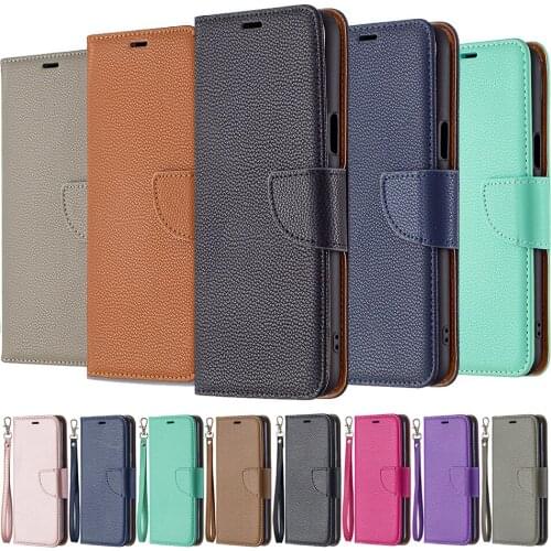 Litchi Etui Leather Wallet Flip Case For Nokia 5.4 3.4 2.4 2.3 5.3 1.3 C1 1 Plus 2.1 3.1 5.1 2.2 3.2 6.2 7.2 Card Holder Cover