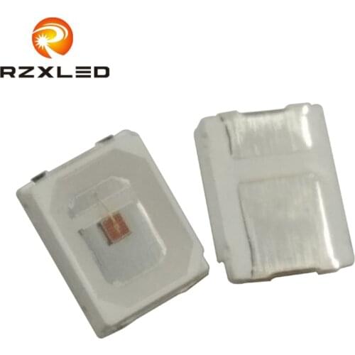 50pcs/lot 0.5W 150MA 2.3V Deep Red 650NM 655NM 660NM 665NM 2835Package Diode For Plant Growth Lamp