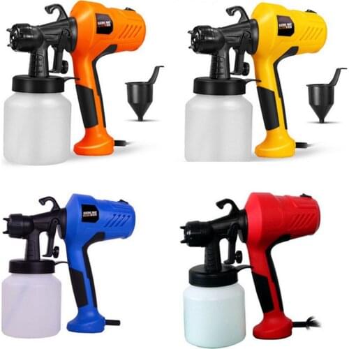 2.5mm Nozzle 800ML Handheld Spray Gun Paint Sprayers 220V High Power Home Flow Control Electric Paint Spray Gun Easy Spraying