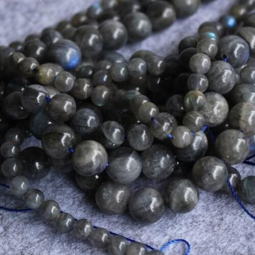 6-12mm Round Blue Rainbow Labradorite Beads Natural Stone Beads For Jewelry Making beads 15inch DIY Beads Bracelets Trinket