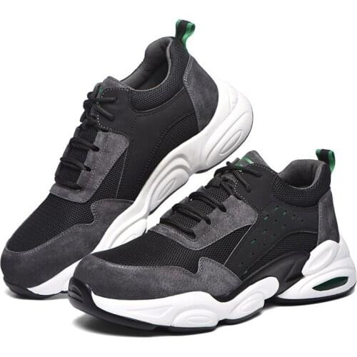 Summer new style lightweight labor insurance shoes PU soft bottom breathable mesh surface anti-smashing safety shoes anti-pierci