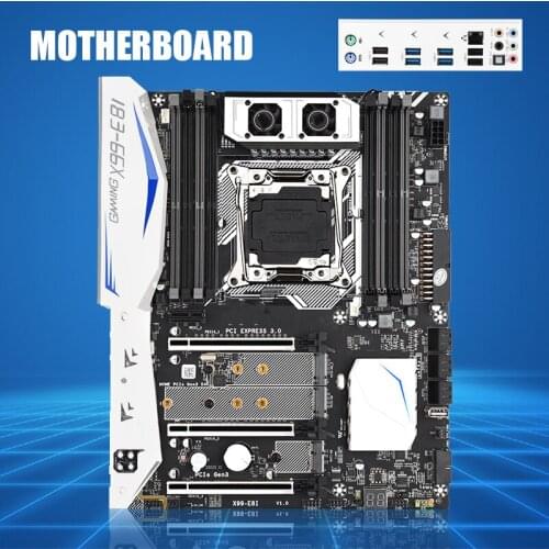X99 E8I Motherboard Support Intel XEON E5 LGA2011-3 DDR4 Memory NVME USB3.0 ATX Server Support QJY99
