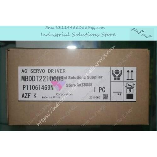 MBDDT2210003 AC Servo Driver Servo Motor Pulse Type Drive A4 Series 400W New Original 1 Year Warranty