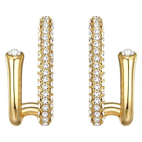 South Koreas cool wind simple personality small circles earrings