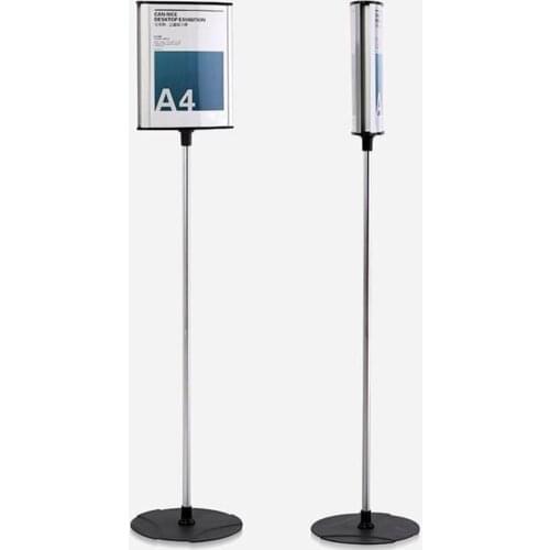 A4 frame picture advertising banner display rack poster floor stand Promotions Poster Stand Billboard Floor Sign Holder rack