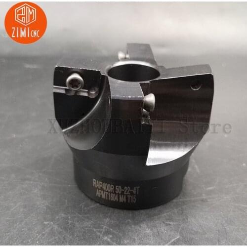 RAP400R 50-22-4T end milling cutter disc Indexable milling cutter head for APMT16 shoulder milling cutter cutters cnc