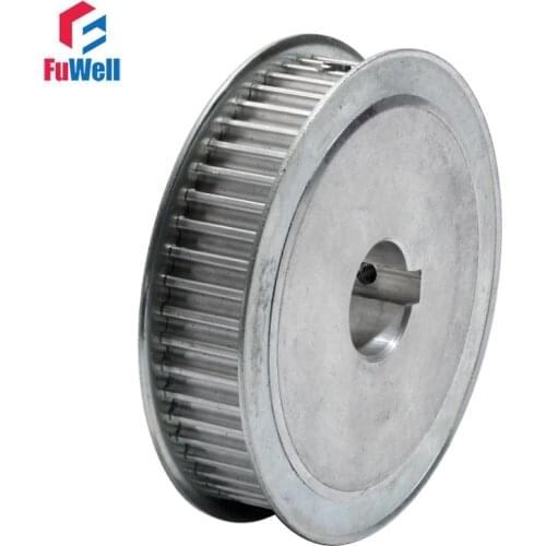 HTD5M 60T Timing Pulley 16mm Width 60Teeth Timing Belt Pulley With Keyway 14/19/20mm Bore Aluminum Alloy Transmission Pulley