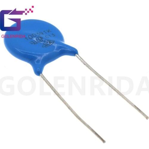 10pcs varistor 10D391K 390V piezoresistor 10D391
