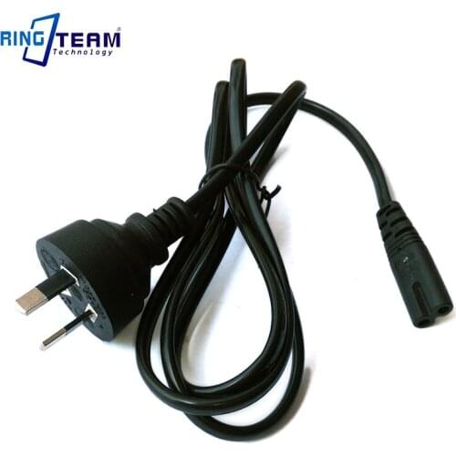 2Pcs/Lot SAA New Zealand Australia Power Cord AU Plug 2 Pins 1.2M Wire Cable for Laptop and Camera Camcorder AC Adapter