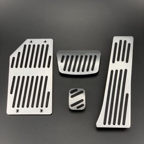 Ladysmtop Car styling footrest Brake Accelerator Pedal Case For Hyundai Sonata Santa Fe Mistra ix45 ix35 i35 Auto Accessories