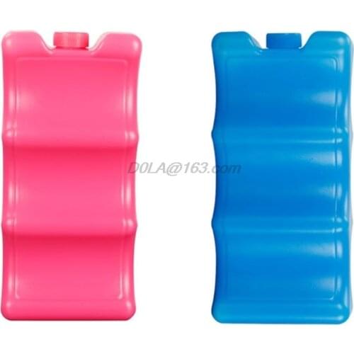 Hot Sell 600ml Reusable Ice Brick Ice Block Ice Pack Cooler Milk Storage For Cooler Bag