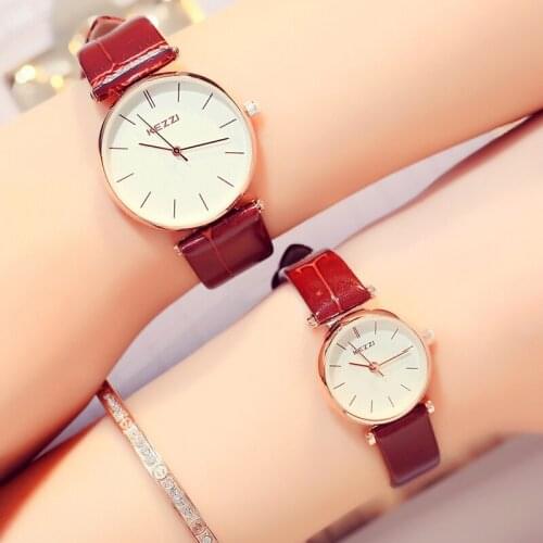 Fashion leather Belt Watches simple ladies Watches Leisure female Watches Waterproof Watches