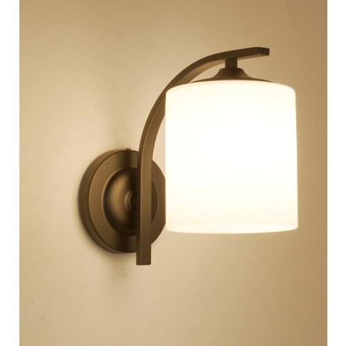 Wall lamp Bedside lamp Bedroom Simple Modern Creative european style American Living room Balcony lamp Stairs Aisle Attic