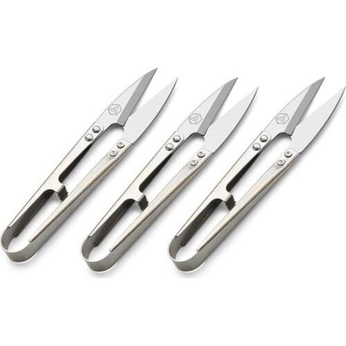 1Pcs Stainless Steel Cutting Sewing Scissors Shears Cross Stitch Embroidery Tailors Thread Scissors for Fabric Supplies Tools