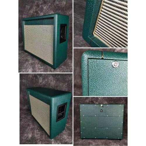 Custom 2*12" Guitar Amp Speaker Cabinet in Black Baltic Birch Wood Accept Customized Electric Guitar Bass Amplifier