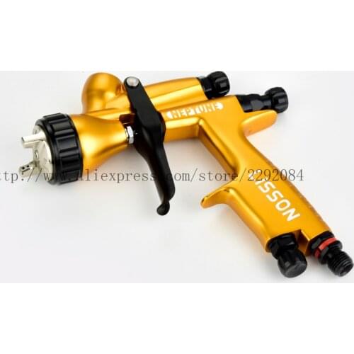 High atomization spray gun HVLP spray gun manual spray gun 1.3mm 600CC gravity spray gun with spray gun accessories